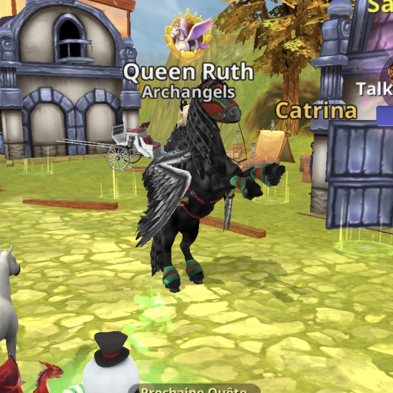 Queen Ruth in Hrt