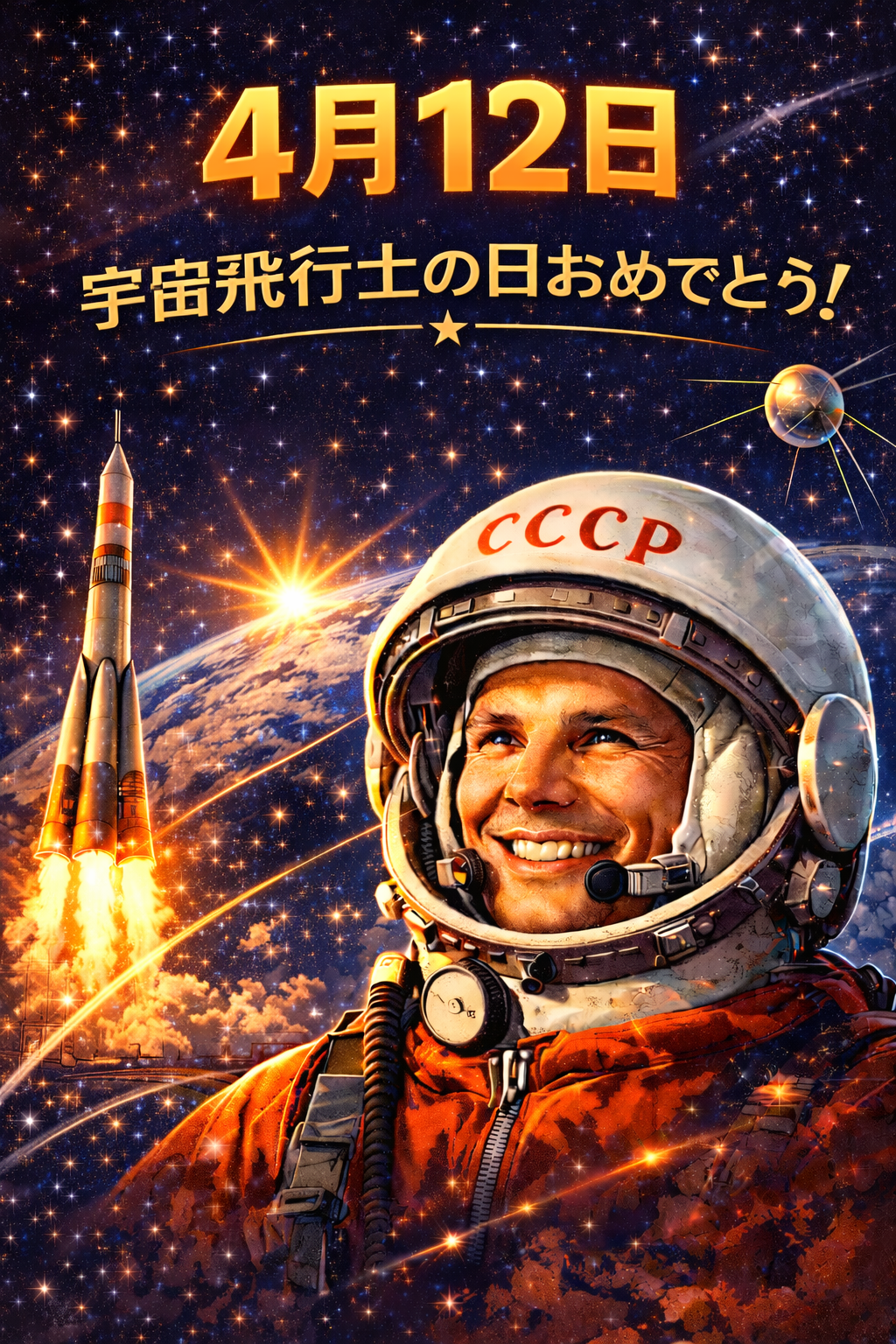 【世界に一つだけ！】POPなデザインの宇宙飛行士 YouTube