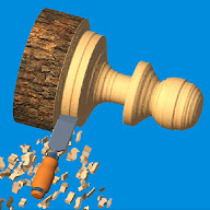 Woodturning 3D icon