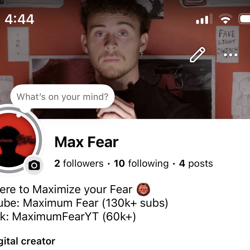 Post from Maximum Fear