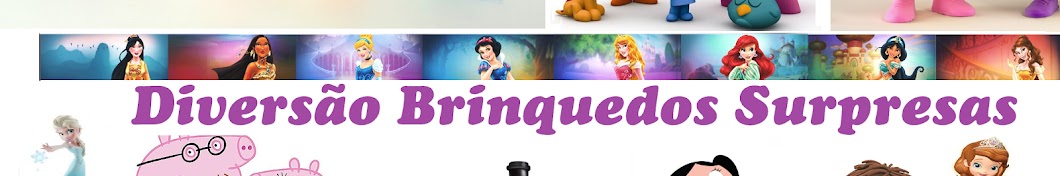 DiversÃ£o Brinquedos Surpresas YouTube channel avatar