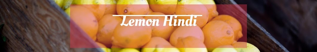 Lemon Hindi Аватар канала YouTube