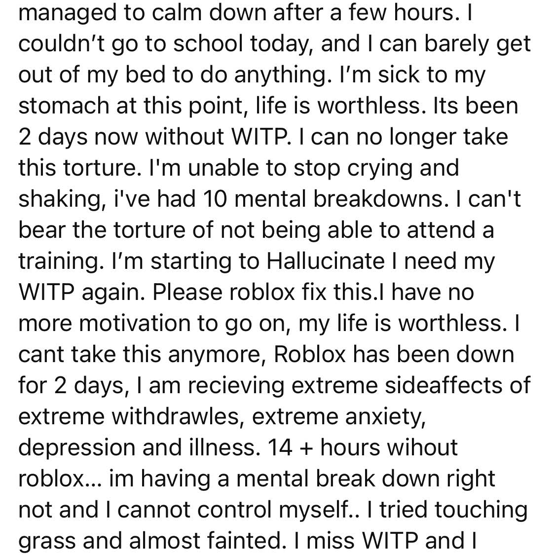 Post from Rex