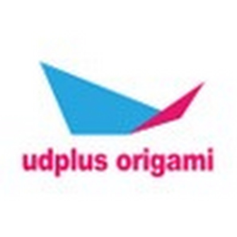 유디플러스 종이접기 udplus origami icon