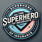 The Superhero of Insurance logo