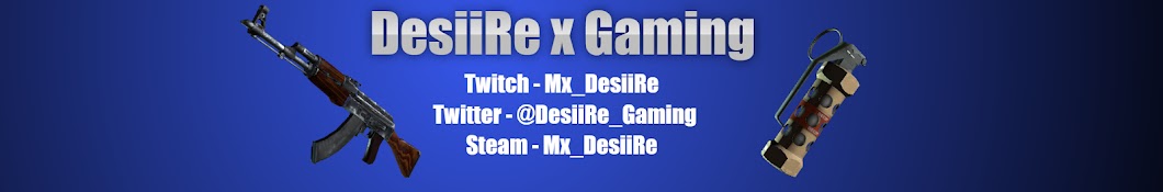 DesiiRe x Gaming YouTube channel avatar