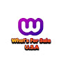 What's For Sale USA logo