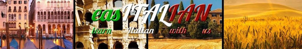 Learn Italian With Us - easITALIAN YouTube 频道头像