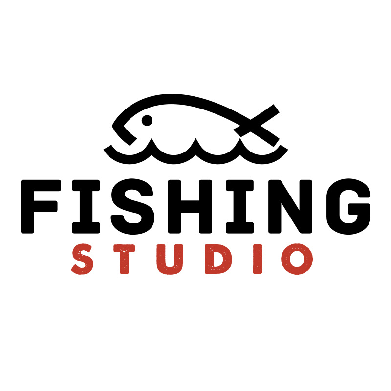 Fishing Studio. Современная рыбалка. Logo