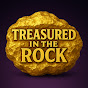 TREASURED IN THE ROCK logo
