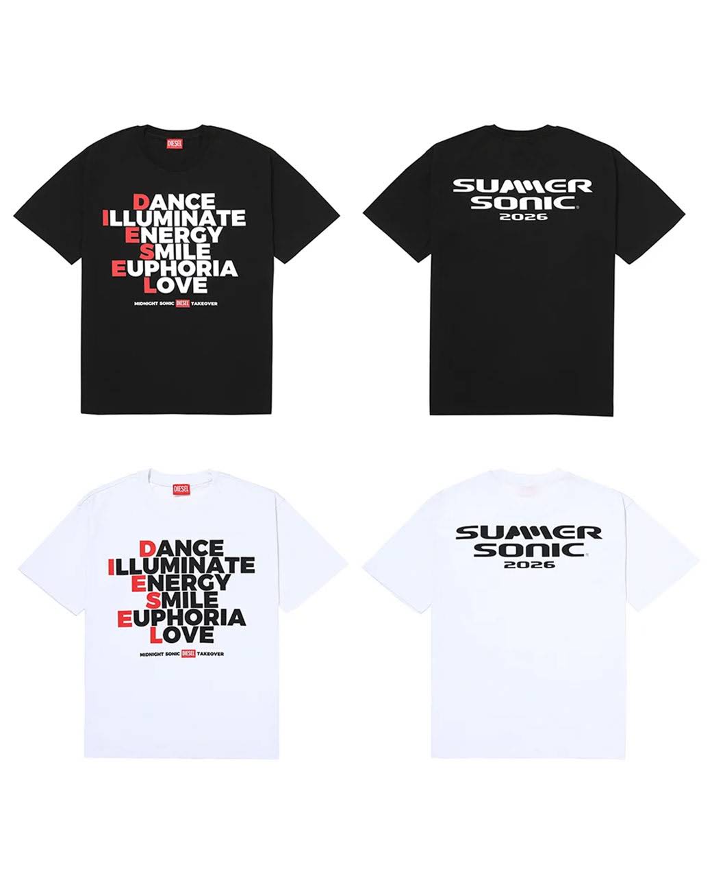 【新品】【B'z】　SUMMER SONIC　Tシャツ　　限定　グッズ YouTube