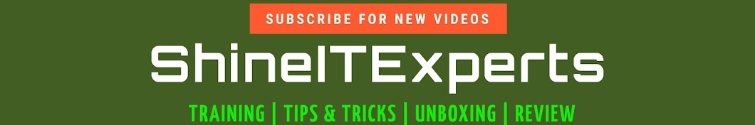 ShineITExperts رمز قناة اليوتيوب