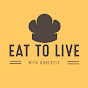 EAT TO LIVE logo