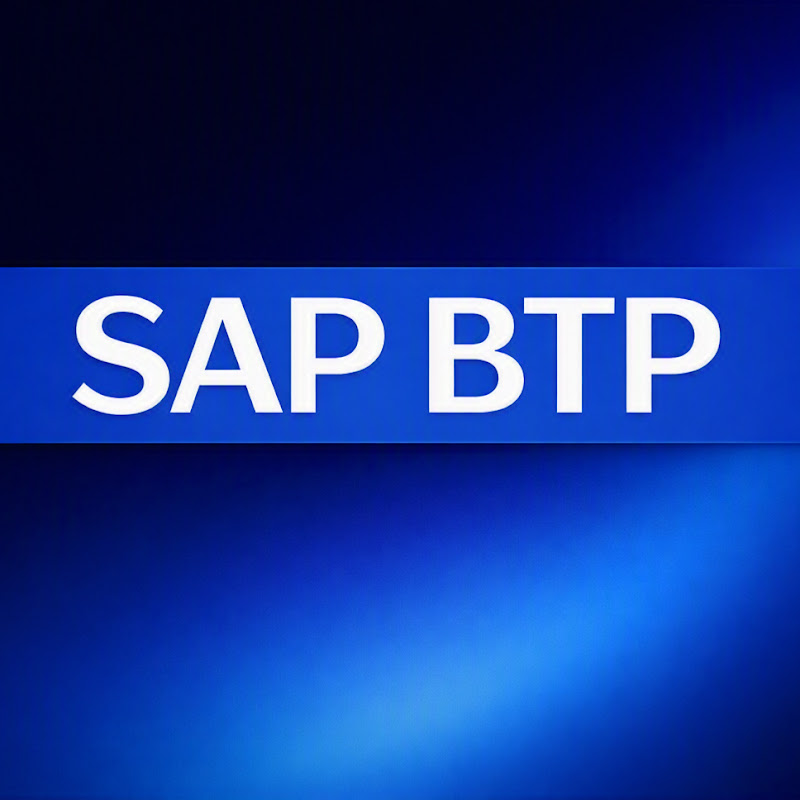 SAP BTP Tutorials - Beginner to Advance