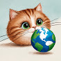 The Purring World logo