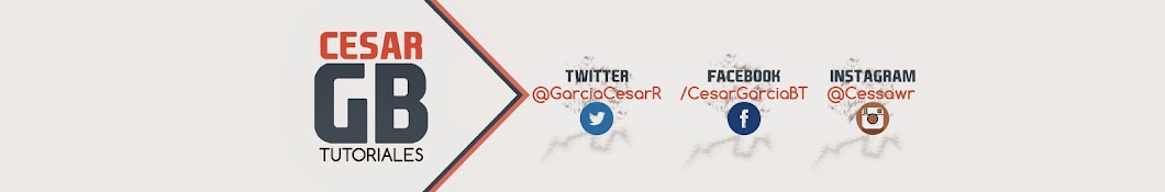 CesarGBTutoriales Avatar channel YouTube 