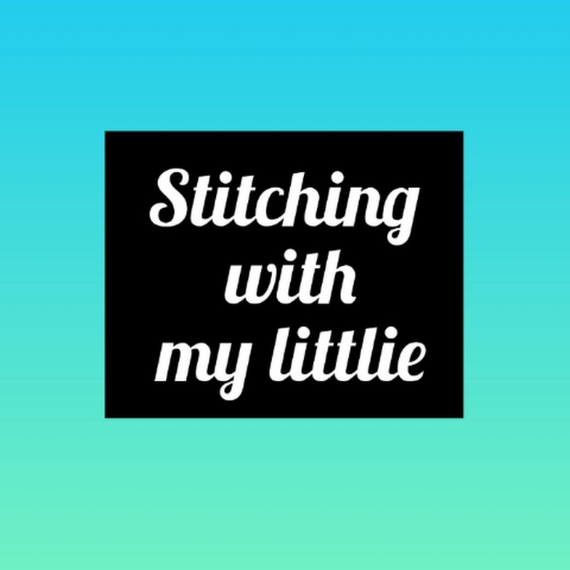 Stitching with my littlie