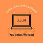 Jordan, Jules, and Just Reddit logo
