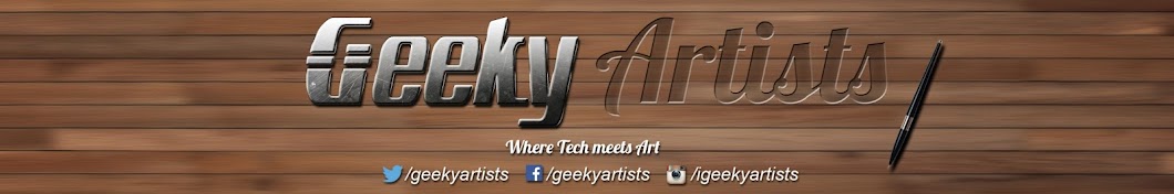 Geeky Artists यूट्यूब चैनल अवतार