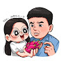 재술아빠와 개공주 둘