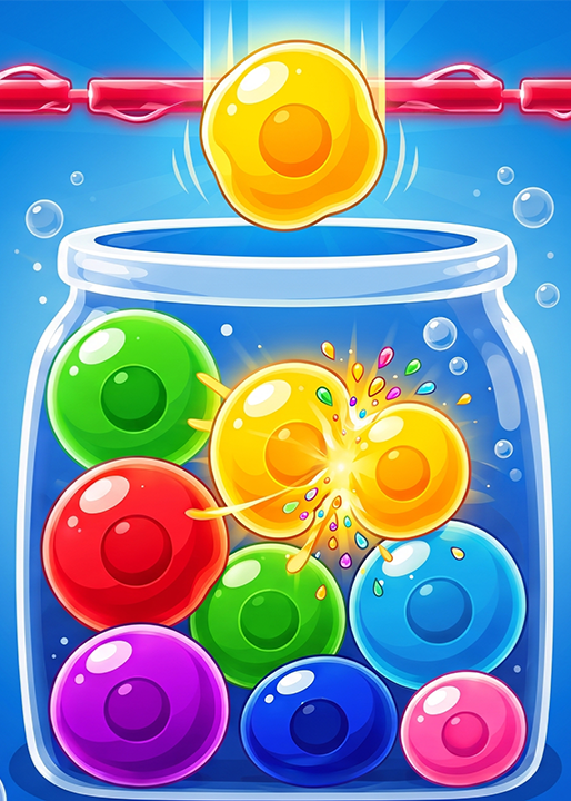 Merge the balls: Candy Factory — cover art