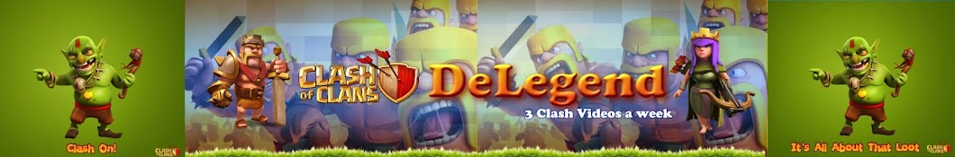 DeLegend - Clash of Clans यूट्यूब चैनल अवतार