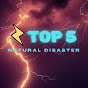 Top 5 natural disaster logo
