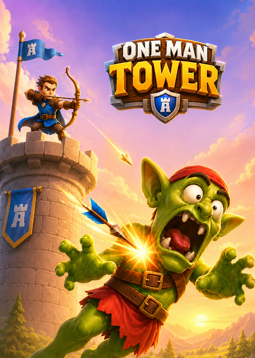 One Man Tower — cover art