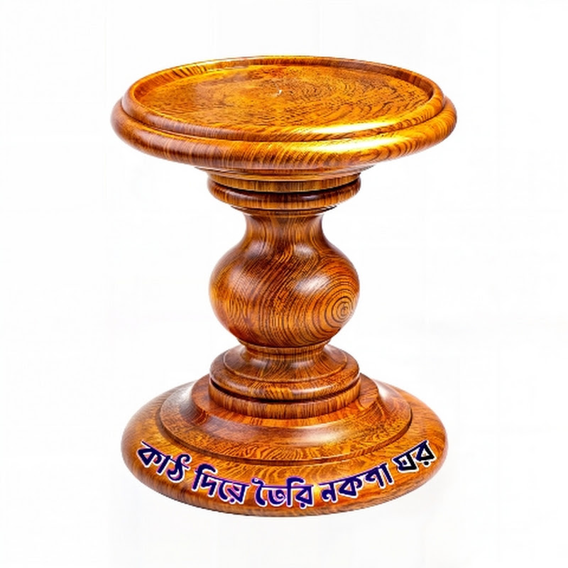 কাঠ দিয়ে তৈরি নকশা ঘর