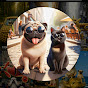 Pug Meow Vibes2 logo