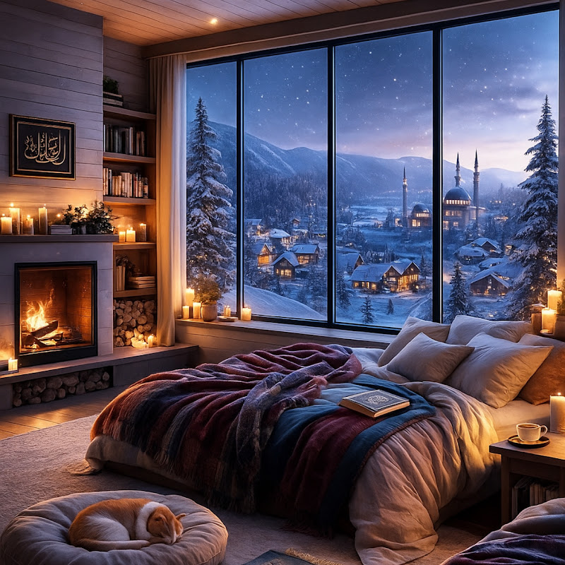 Islamic Cozy Rooms Ambience