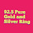 92.5 Pure Gold and Silver Ring