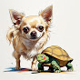 Bailey The Chihuahua And Shellbor The Tortoise logo
