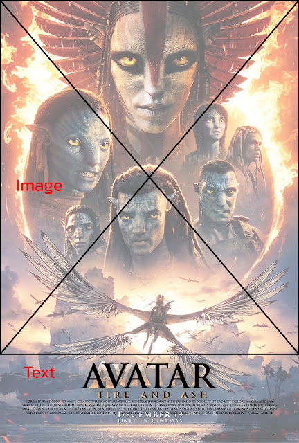 Avatar Fire and Ash Poster-Layout