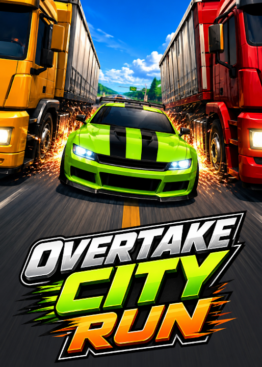Overtake City Run By @uk4deegames — cover art