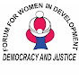 Forum for Women (FODDAJ) logo