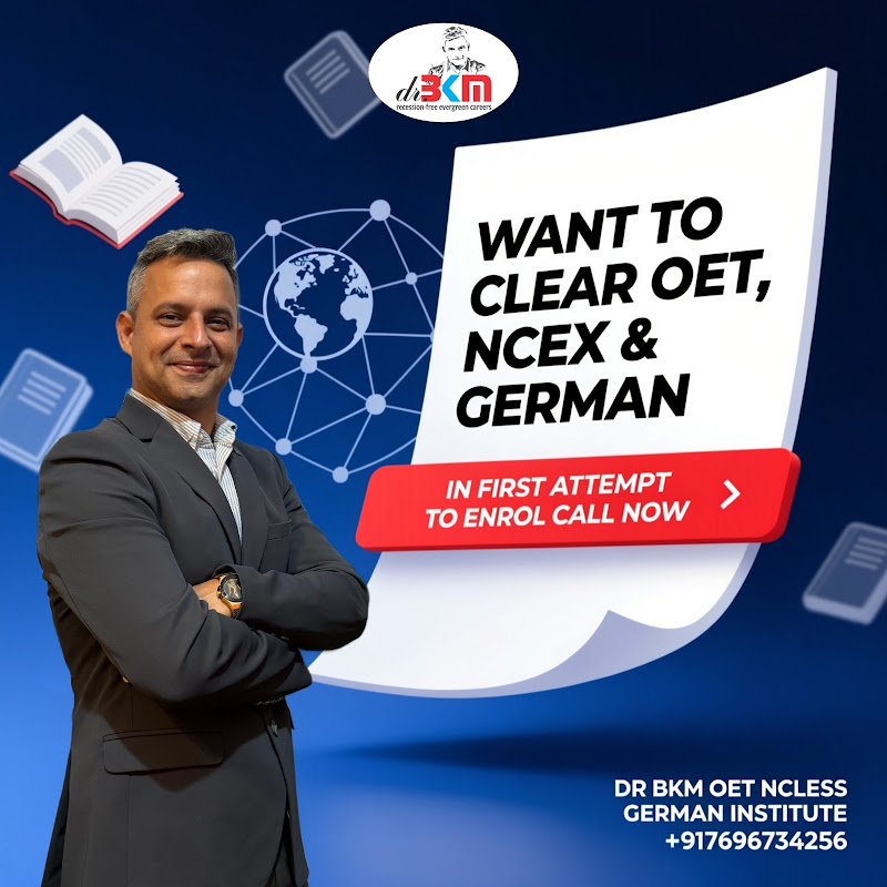 DR BKM OET NCLEX GERMAN INSTITUTES
