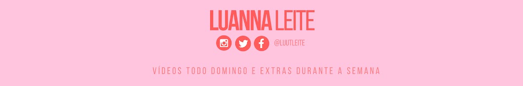 Luanna Leite Avatar de chaîne YouTube