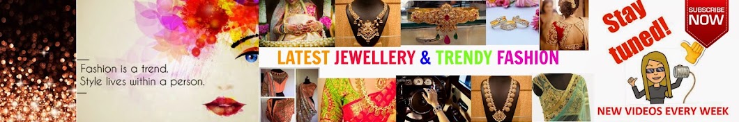Latest Jewellery & Trendy Fashion YouTube channel avatar