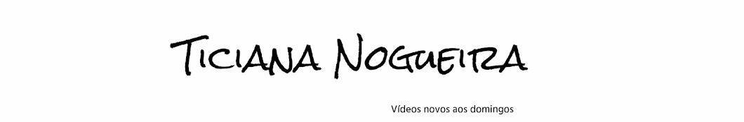 Ticiana Nogueira YouTube kanalı avatarı