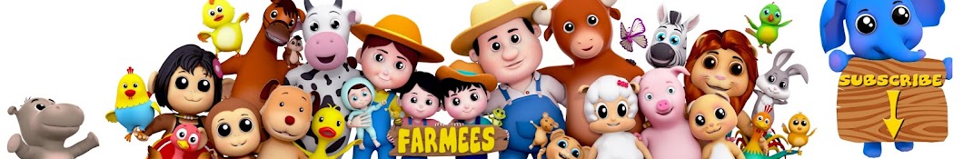 Farmees - Nursery Rhymes And Kids Songs YouTube channel avatar