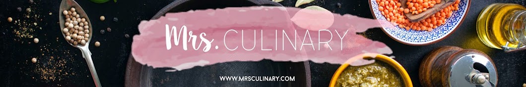 Mrs. Culinary यूट्यूब चैनल अवतार