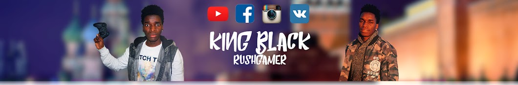 KING BLACK RUSHGAMER YouTube channel avatar