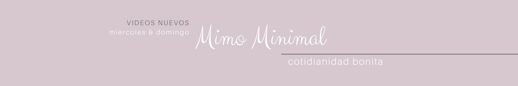 Mimo Minimal YouTube channel avatar