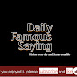 Daily Famous Saying logo