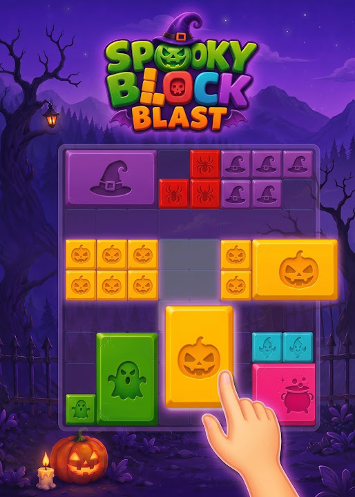 Spooky Block Blast — cover art