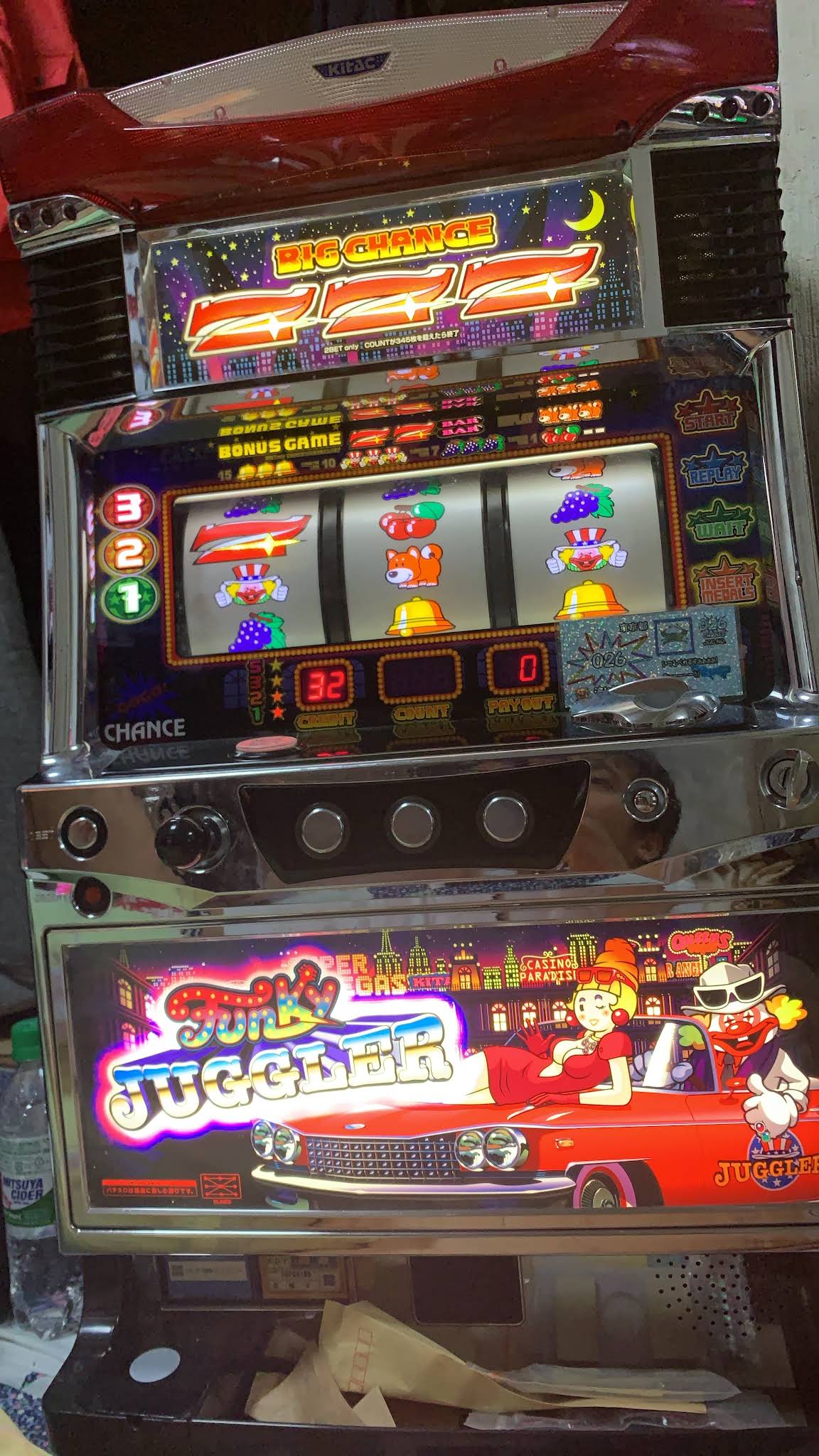 ファンキージャグラーのスロットマシン のリールの部品⭐️動作確認済み ・即購入可能 YouTube