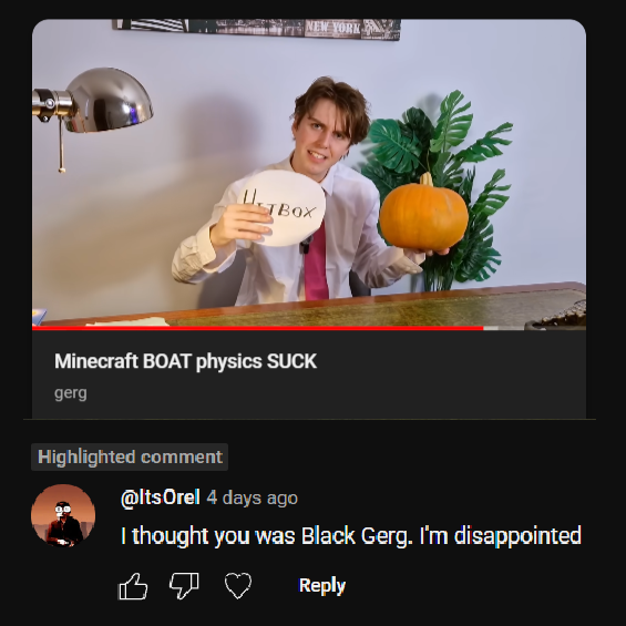 Post from gerg