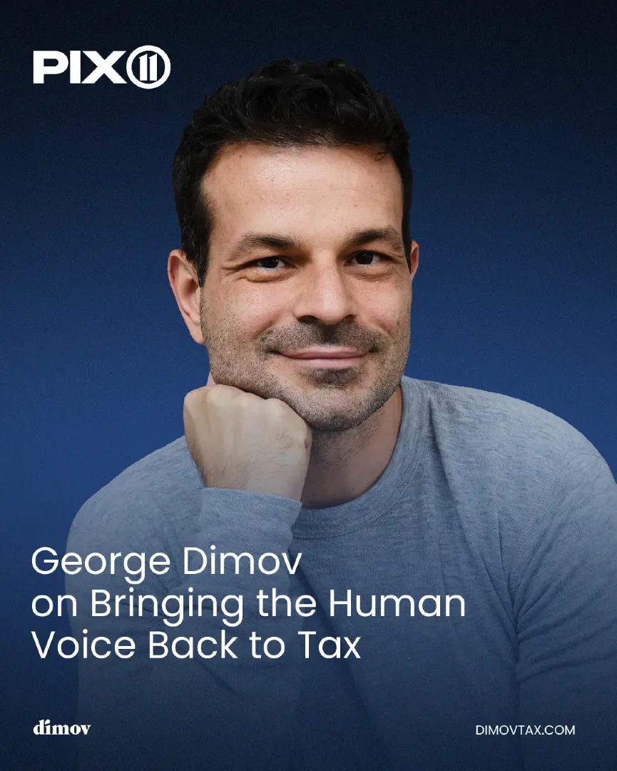 We’re so proud to share that George Dimov, CEO of Dimov Tax, was just featured in @pix11 for…