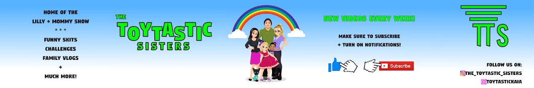 The Toytastic Sisters Avatar channel YouTube 